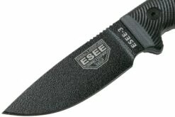 ESEE Model 3 Black Blade 3D Black G10 Cuchillo De Supervivencia 3PMB-001 Funda Negra + Clip Para Cinturón -Messen Verkoop 2024 EE 3PMB 001 03 esee knives