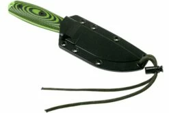 ESEE Model 3 Venom Green Blade 3D Neon Green-Black G10 Cuchillo De Supervivencia 3PMVG-007 Funda Negra + Clip Para Cinturón -Messen Verkoop 2024 EE 3PMVG 007 06 esee knives