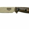 ESEE Model 4 Desert Tan Blade 3D Coyote-Black G10 Cuchillo De Supervivencia 4PDT-005 Funda Negra + Clip Para Cinturón