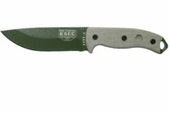 ESEE Model 5 OD Blade, Desert Tan Handle 5P-KO-OD Cuchillo De Supervivencia Sin Funda