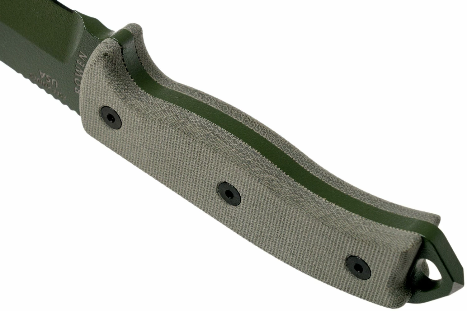 ESEE Model 5 OD Blade, Desert Tan Handle 5P-OD Con Funda Kydex + Clip De Cinturón 4 ESEE Model 5 OD Blade, Desert Tan Handle 5P-OD Con Funda Kydex + Clip De Cinturón - Imagen 4