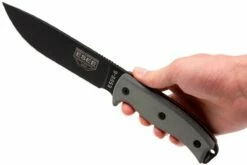 ESEE Model 6 Black Blade, Grey Handle 6P Con Funda Marrón + Clip De Cinturón 12 ESEE Model 6 Black Blade, Grey Handle 6P Con Funda Marrón + Clip De Cinturón -Messen Verkoop 2024 EE ESEE 6P 06 esee knives ee esee 6p 06