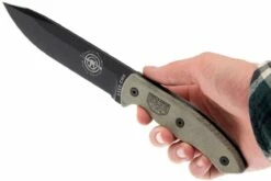 ESEE Model CM6 Black, Cuchillo De Supervivencia Con Funda Kydex + Clip De Cinturón -Messen Verkoop 2024 EE ESEE CM 6 05 esee knives ee esee cm 6 05