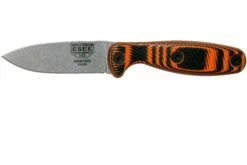 ESEE Xancudo S35VN Black-Orange G10 No Agujero XAN2-006 Cuchillo Fijo
