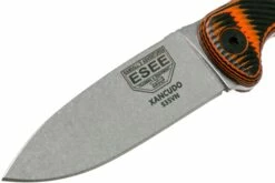 ESEE Xancudo S35VN Black-Orange G10 No Agujero XAN2-006 Cuchillo Fijo -Messen Verkoop 2024 EE XAN2 006 03 esee knives
