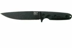 EKA RTG1 Black Blade, Black G10 Cuchillo De Supervivencia