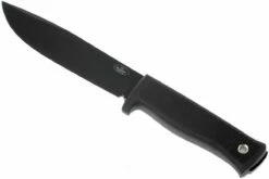 Fallkniven A1, Hoja Negra, Plástico Funda