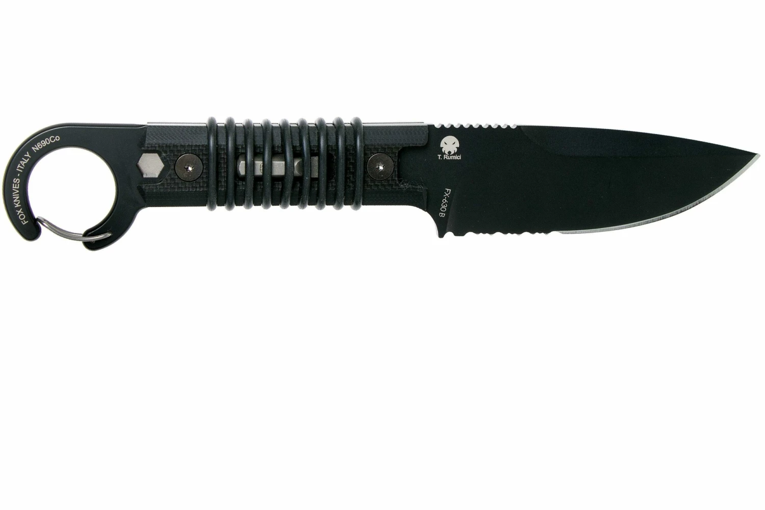 Fox Knives Ferox FX-630 B Cuchillo Fijo, Tommaso Rumici Design 2 Fox Knives Ferox FX-630 B Cuchillo Fijo, Tommaso Rumici Design - Imagen 2