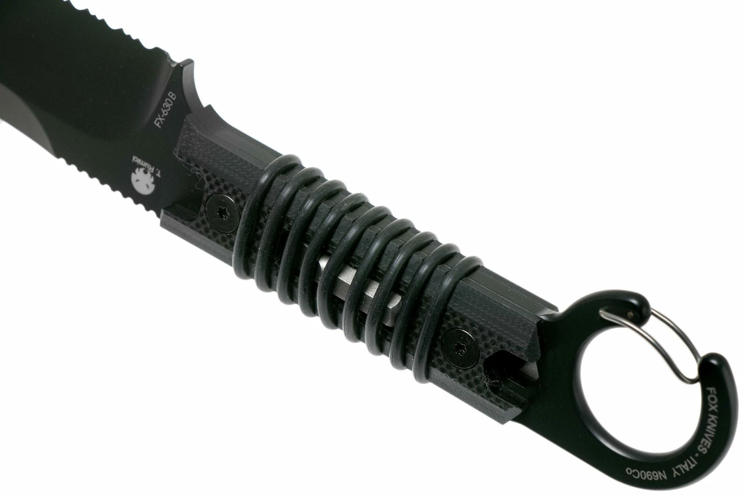 Fox Knives Ferox FX-630 B Cuchillo Fijo, Tommaso Rumici Design 4 Fox Knives Ferox FX-630 B Cuchillo Fijo, Tommaso Rumici Design - Imagen 4