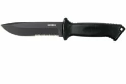 Gerber Prodigy Fixed Blade Black Serrated 22-01121 Cuchillo Fijo