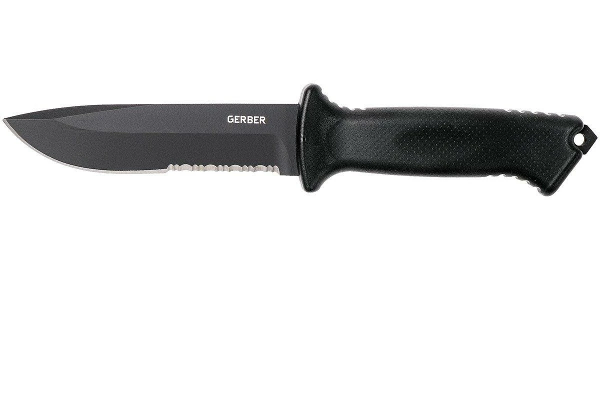Gerber Prodigy Fixed Blade Black Serrated 22-01121 Cuchillo Fijo 1 Gerber Prodigy Fixed Blade Black Serrated 22-01121 Cuchillo Fijo