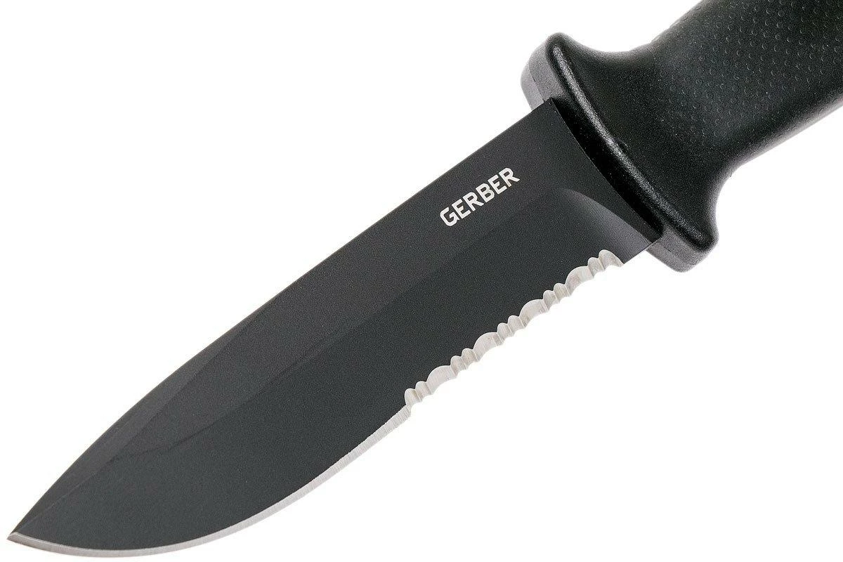 Gerber Prodigy Fixed Blade Black Serrated 22-01121 Cuchillo Fijo 3 Gerber Prodigy Fixed Blade Black Serrated 22-01121 Cuchillo Fijo - Imagen 3
