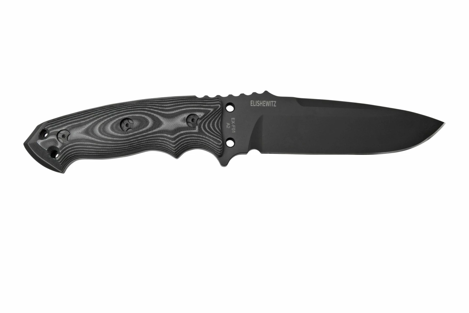 Hogue EX-F01 5.5" G-Mascus Black, Acero A2, 35179 Cuchillo Fijo 2 Hogue EX-F01 5.5" G-Mascus Black, Acero A2, 35179 Cuchillo Fijo - Imagen 2