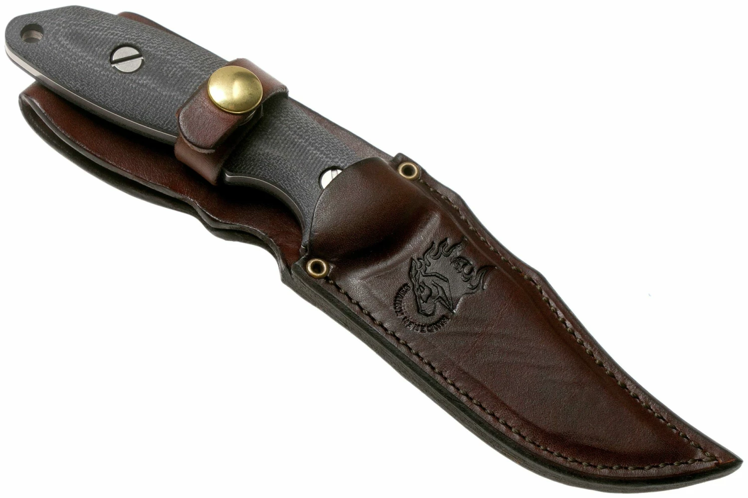 Rick Hinderer The Emmett, CPM 20CV, Black Micarta Cuchillo De Caza 6 Rick Hinderer The Emmett, CPM 20CV, Black Micarta Cuchillo De Caza - Imagen 6