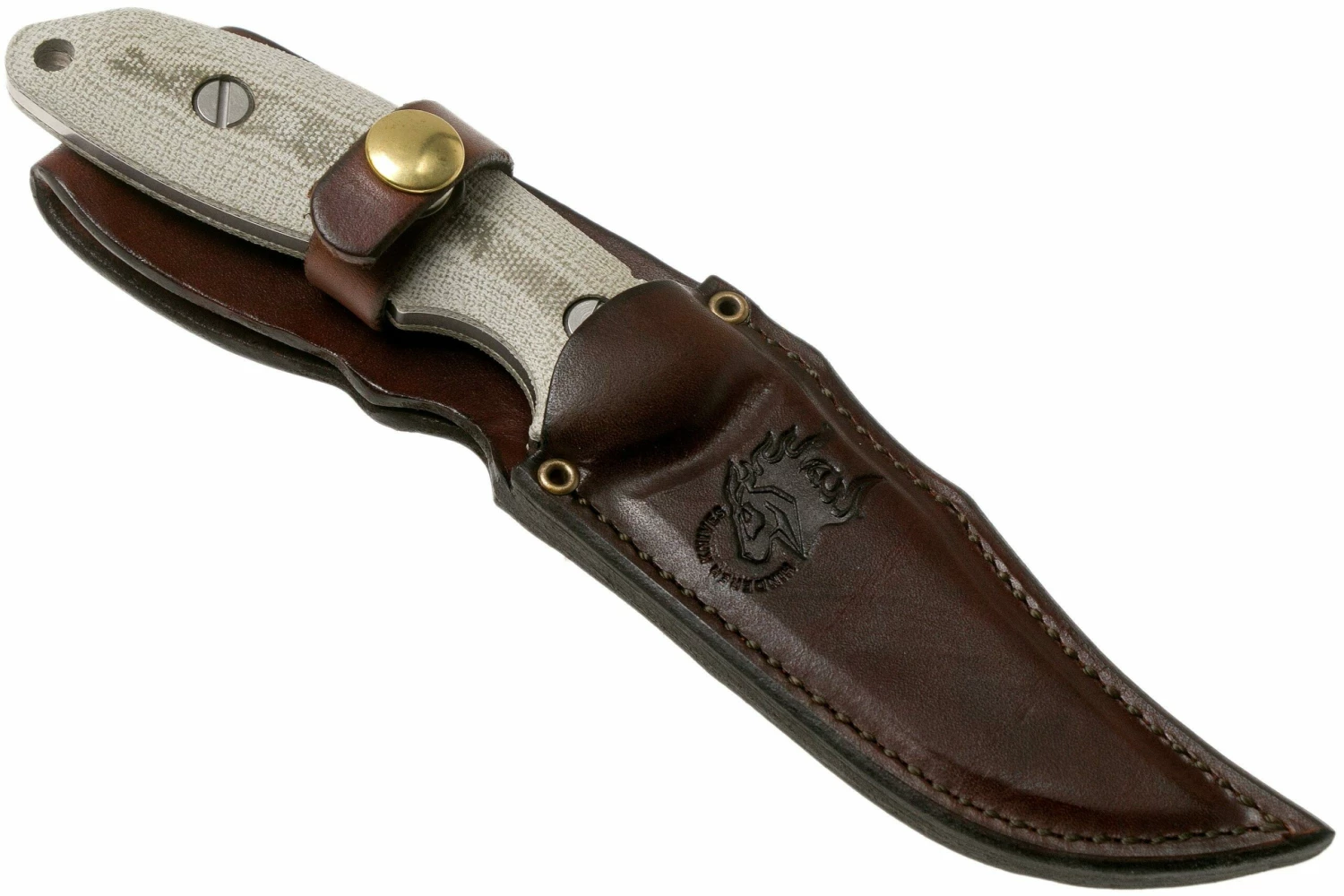 Rick Hinderer The Emmett, CPM 20CV, Green Micarta Cuchillo De Caza 6 Rick Hinderer The Emmett, CPM 20CV, Green Micarta Cuchillo De Caza - Imagen 6