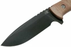 Rick Hinderer Ranch Harpoon Spanto Black DLC Natural Micarta Cuchillo De Supervivencia -Messen Verkoop 2024 HRK TRH SPSWBK NM 03 rick hinderer knives