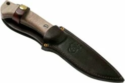 Rick Hinderer Ranch Harpoon Spanto Black DLC Natural Micarta Cuchillo De Supervivencia -Messen Verkoop 2024 HRK TRH SPSWBK NM 06 rick hinderer knives