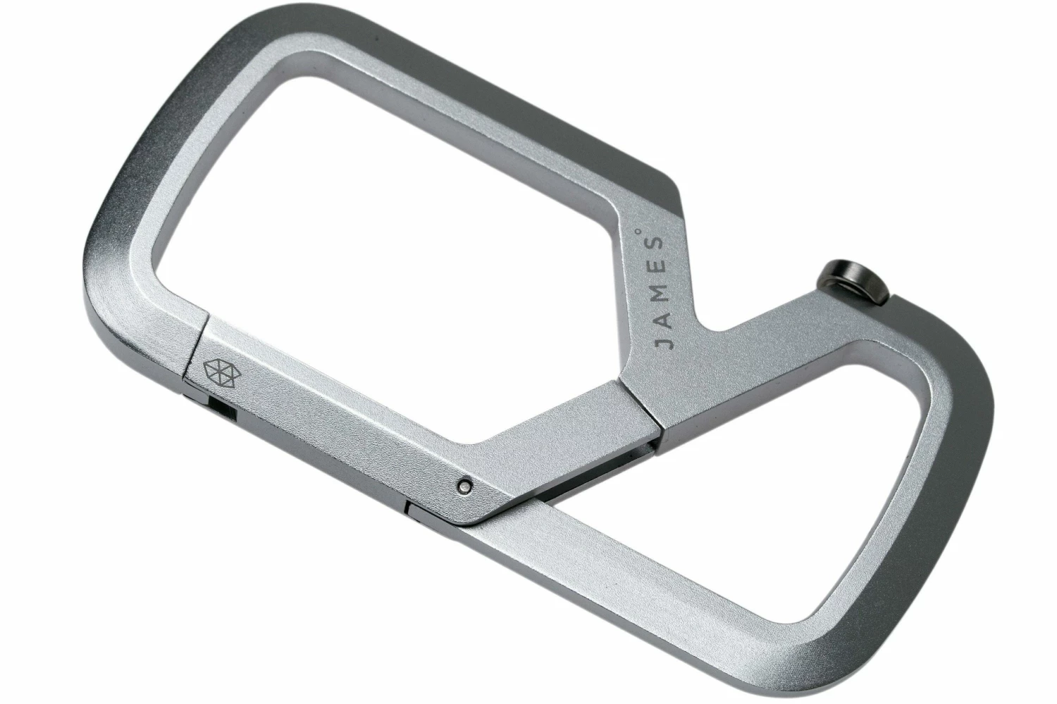 The James Brand Mehlville, Silver, Mosquetón 1 The James Brand Mehlville, Silver, Mosquetón