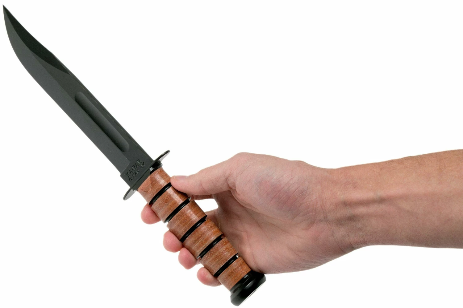 KA-BAR U.S. Army Knife 1220 Cuchillo Fijo, Funda De Cuero 6 KA-BAR U.S. Army Knife 1220 Cuchillo Fijo, Funda De Cuero - Imagen 6