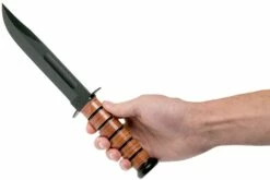 KA-BAR U.S. Navy Knife 1225 Cuchillo Fijo, Funda De Cuero 13 KA-BAR U.S. Navy Knife 1225 Cuchillo Fijo, Funda De Cuero -Messen Verkoop 2024 KA1225 06 ka bar