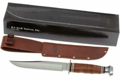 KA-BAR Bowie 1236 De Cuero Mango, Funda De Cuero 15 KA-BAR Bowie 1236 De Cuero Mango, Funda De Cuero -Messen Verkoop 2024 KA1236 08 ka bar ka1236 08