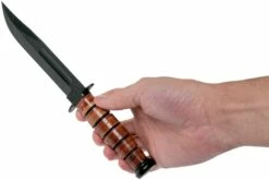 KA-BAR Short USMC Cuchillo 1250, Funda De Cuero 13 KA-BAR Short USMC Cuchillo 1250, Funda De Cuero -Messen Verkoop 2024 KA1250 06 ka bar