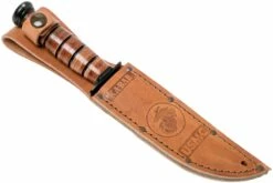 KA-BAR Short USMC Cuchillo 1250, Funda De Cuero 14 KA-BAR Short USMC Cuchillo 1250, Funda De Cuero -Messen Verkoop 2024 KA1250 07 ka bar