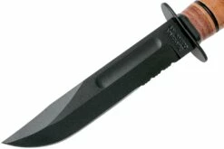 KA-BAR Short USMC 1252 Cuchillo Fijo, Parcialmente Dentado, Funda De Cuero 10 KA-BAR Short USMC 1252 Cuchillo Fijo, Parcialmente Dentado, Funda De Cuero -Messen Verkoop 2024 KA1252 03 ka bar