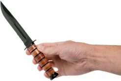 KA-BAR Short USMC 1252 Cuchillo Fijo, Parcialmente Dentado, Funda De Cuero 13 KA-BAR Short USMC 1252 Cuchillo Fijo, Parcialmente Dentado, Funda De Cuero -Messen Verkoop 2024 KA1252 06 ka bar