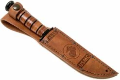 KA-BAR Short USMC 1252 Cuchillo Fijo, Parcialmente Dentado, Funda De Cuero 14 KA-BAR Short USMC 1252 Cuchillo Fijo, Parcialmente Dentado, Funda De Cuero -Messen Verkoop 2024 KA1252 07 ka bar