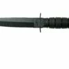 KA-BAR Short Tanto 1254, Cuchillo Fijo, Funda De Cuero