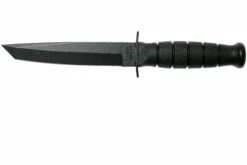 KA-BAR Short Tanto 1254, Cuchillo Fijo, Funda De Cuero