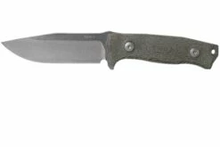 LionSteel M5 CPM 3V, Green Canvas Micarta, Knivesandtools Exclusive Cuchillo De Supervivencia