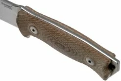 LionSteel M5 CPM 3V, Natural Canvas Micarta, Knivesandtools Exclusive Cuchillo De Supervivencia -Messen Verkoop 2024 LI M5 3V CVN 05 lionsteel kato exclusive