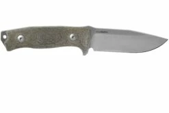 LionSteel M5 Sleipner, Green Canvas Micarta Cuchillo De Supervivencia -Messen Verkoop 2024 LI M5 CVG 02 lionsteel