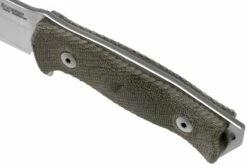 LionSteel M5 Sleipner, Green Canvas Micarta Cuchillo De Supervivencia -Messen Verkoop 2024 LI M5 CVG 05 lionsteel