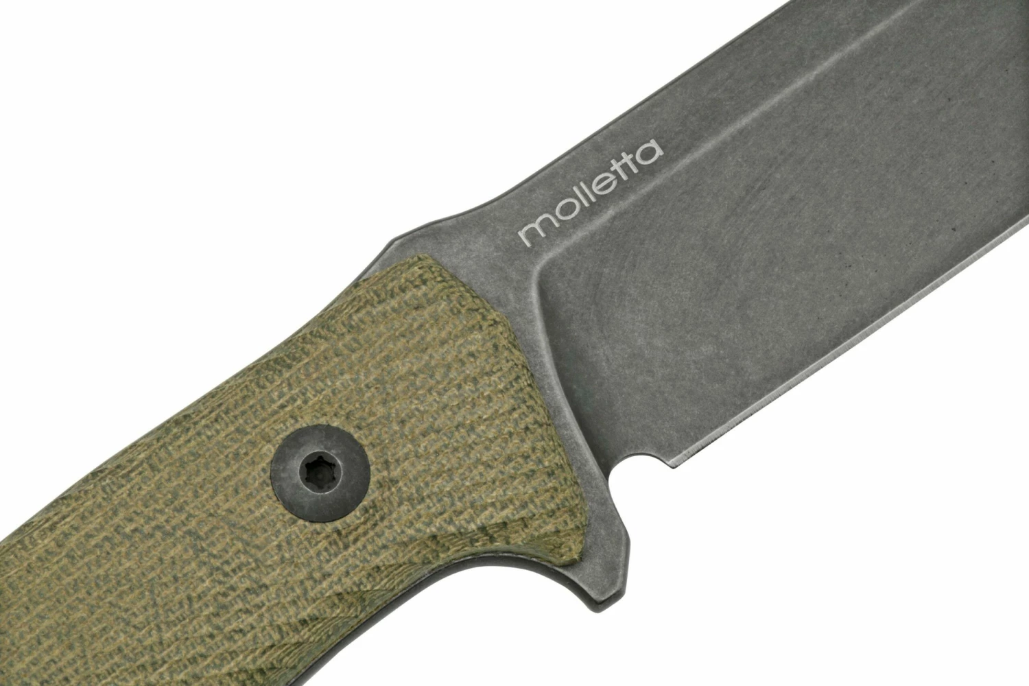 LionSteel M5B Sleipner Black, Green Canvas Micarta Cuchillo De Supervivencia 5 LionSteel M5B Sleipner Black, Green Canvas Micarta Cuchillo De Supervivencia - Imagen 5