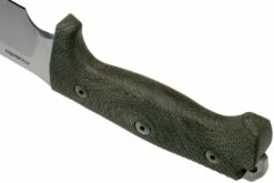 LionSteel M7 CVG Satin, Green Canvas Micarta Cuchillo Fijo, Molletta Design -Messen Verkoop 2024 LI M7 CVG 04 lionsteel