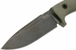 LionSteel T5B-CVG Green Canvas Micarta Black Cuchillo Fijo -Messen Verkoop 2024 LI T5B CVG 03 lionsteel