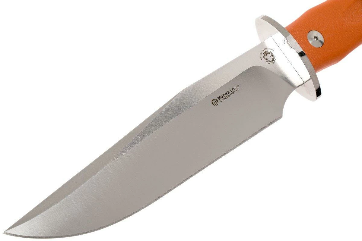 Maserin Bowie 977 Orange G10 977/G10A Cuchillo Bowie 3 Maserin Bowie 977 Orange G10 977/G10A Cuchillo Bowie - Imagen 3
