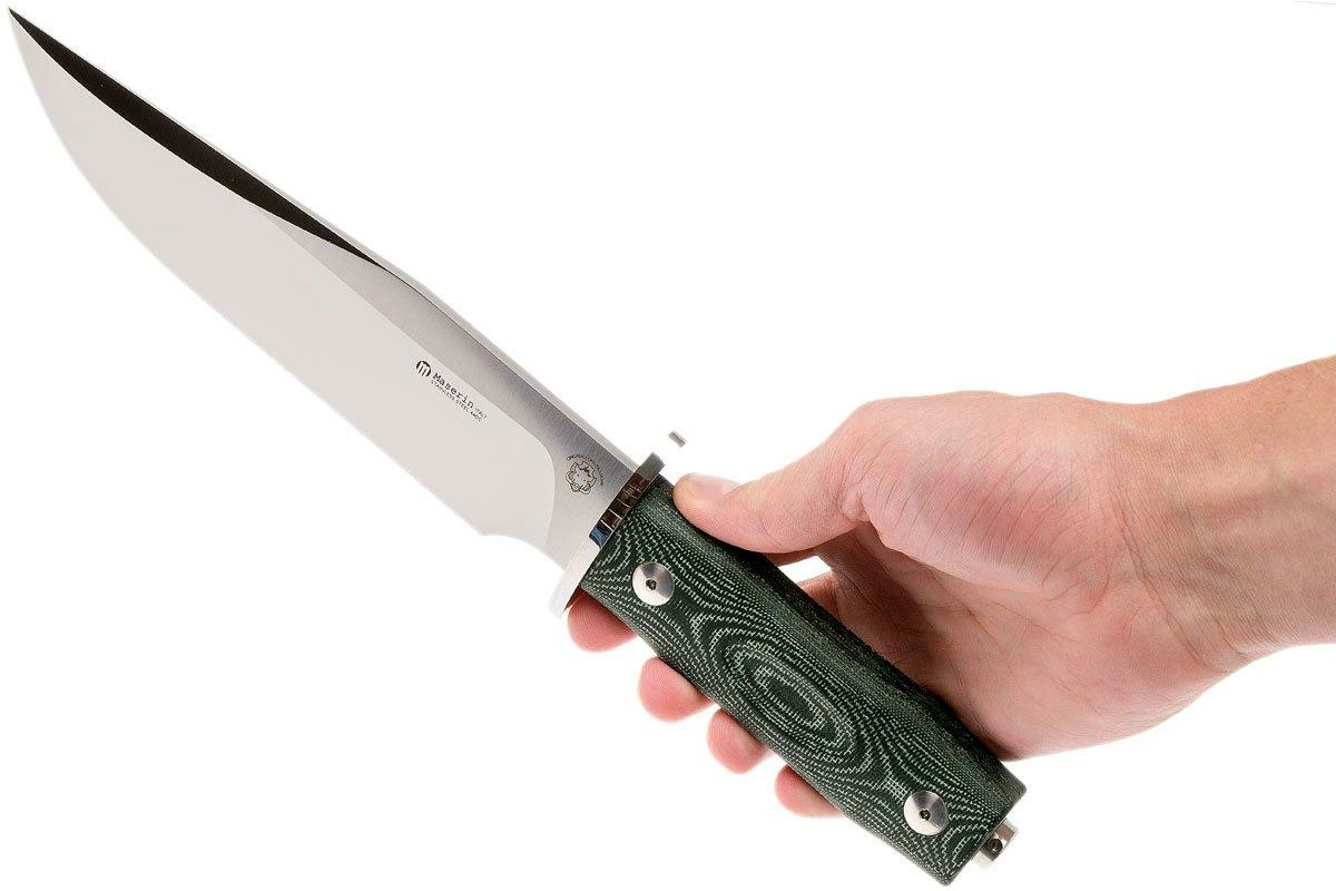 Maserin Bowie 977 Green Micarta 977/MCV Cuchillo Bowie 6 Maserin Bowie 977 Green Micarta 977/MCV Cuchillo Bowie - Imagen 6