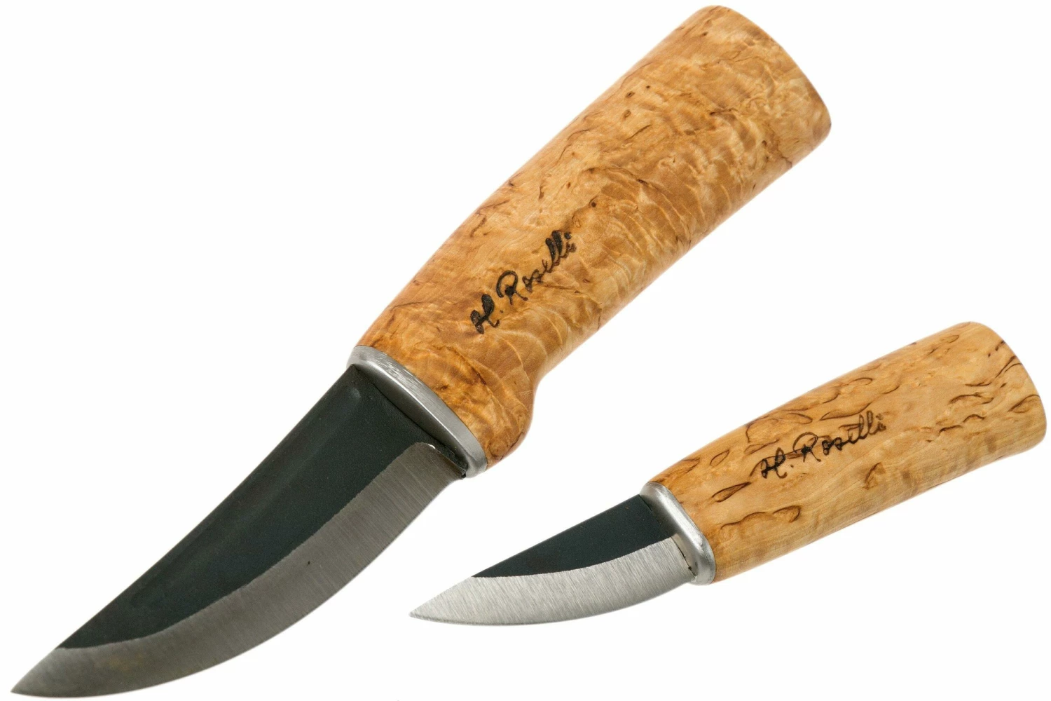 Roselli Hunting Knife & Grandmother Knife R180 Funda De Cuero, Combo Set 2 Roselli Hunting Knife & Grandmother Knife R180 Funda De Cuero, Combo Set - Imagen 2