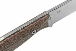 Real Steel Furrier Harpoon Red Micarta 3612RM Cuchillo Fijo, Diseño Ivan Braginets -Messen Verkoop 2024 RL3612RM 06 realsteel