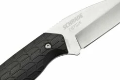 Schrade Exertion Gut Hook Knife 1159308, Cuchillo Fijo Negro -Messen Verkoop 2024 SC1159308 05 schrade