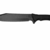 Schrade Leroy Fixed Blade 650942, Cuchillo Negro De Supervivencia