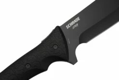 Schrade Leroy Fixed Blade 650942, Cuchillo Negro De Supervivencia -Messen Verkoop 2024 SC650942 05 schrade