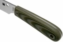 Spyderco FB46GPOD Bow River OD Verde Cuchillo Fijo, Phil Wilson Design -Messen Verkoop 2024 SPFB46GPOD 05 spyderco