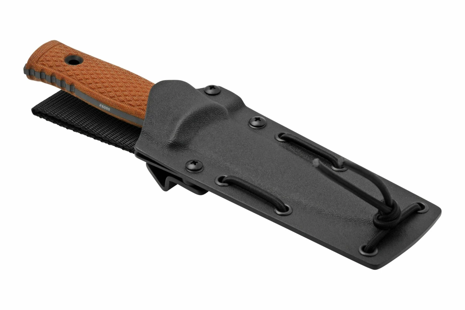 TRC Knives M-1SLG-NCM, V4E Steel Black DLC, Natural Canvas Micarta Kydex Funda,cuchillo Fijo 6 TRC Knives M-1SLG-NCM, V4E Steel Black DLC, Natural Canvas Micarta Kydex Funda,cuchillo Fijo - Imagen 6