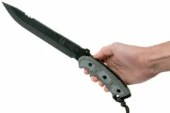 TOPS Knives Anaconda 9 Hunters Point AN9HP Cuchillo De Supervivencia, Ron Hood Design -Messen Verkoop 2024 TK AN9HP 06 tops knives