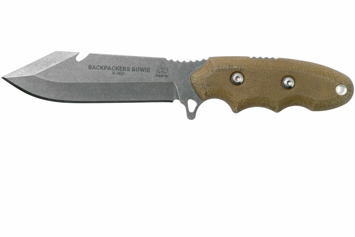 TOPS Knives Backpacker's Bowie BPB-01 Cuchillo Fijo 1 TOPS Knives Backpacker's Bowie BPB-01 Cuchillo Fijo